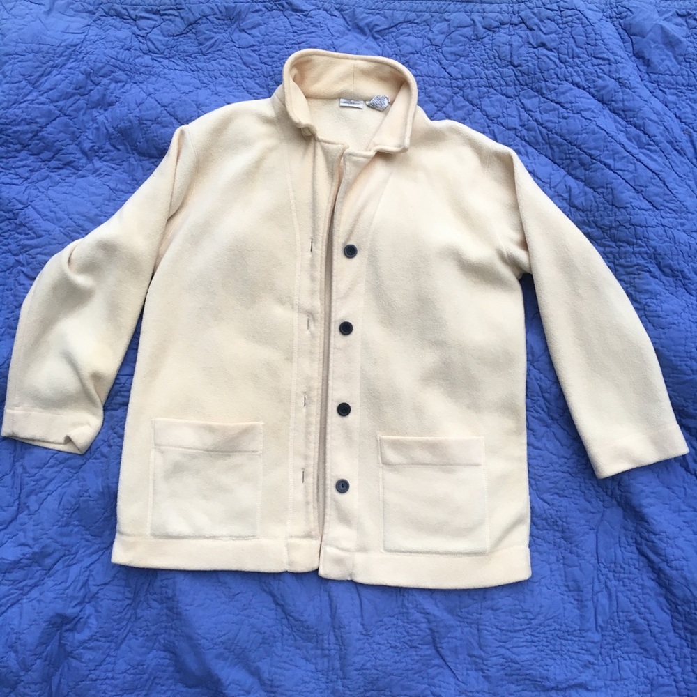 Women’s small soft fleece jacket